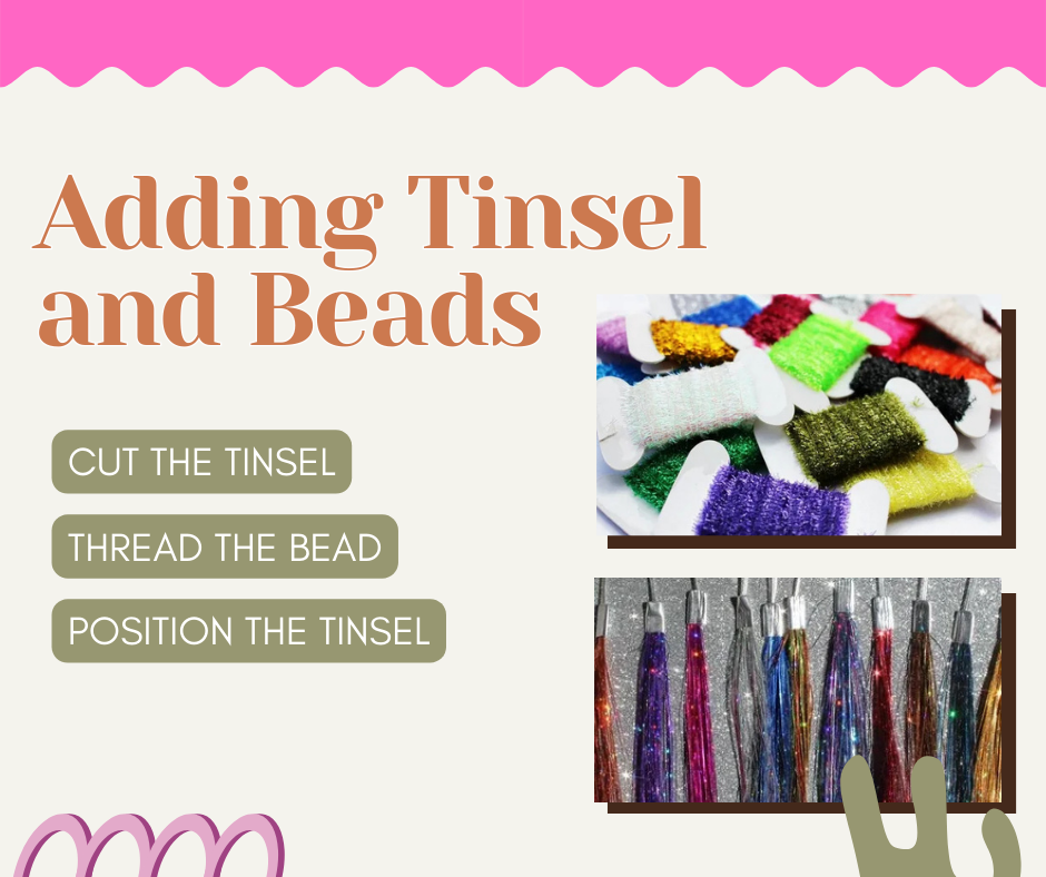 Adding Tinsel and Beads