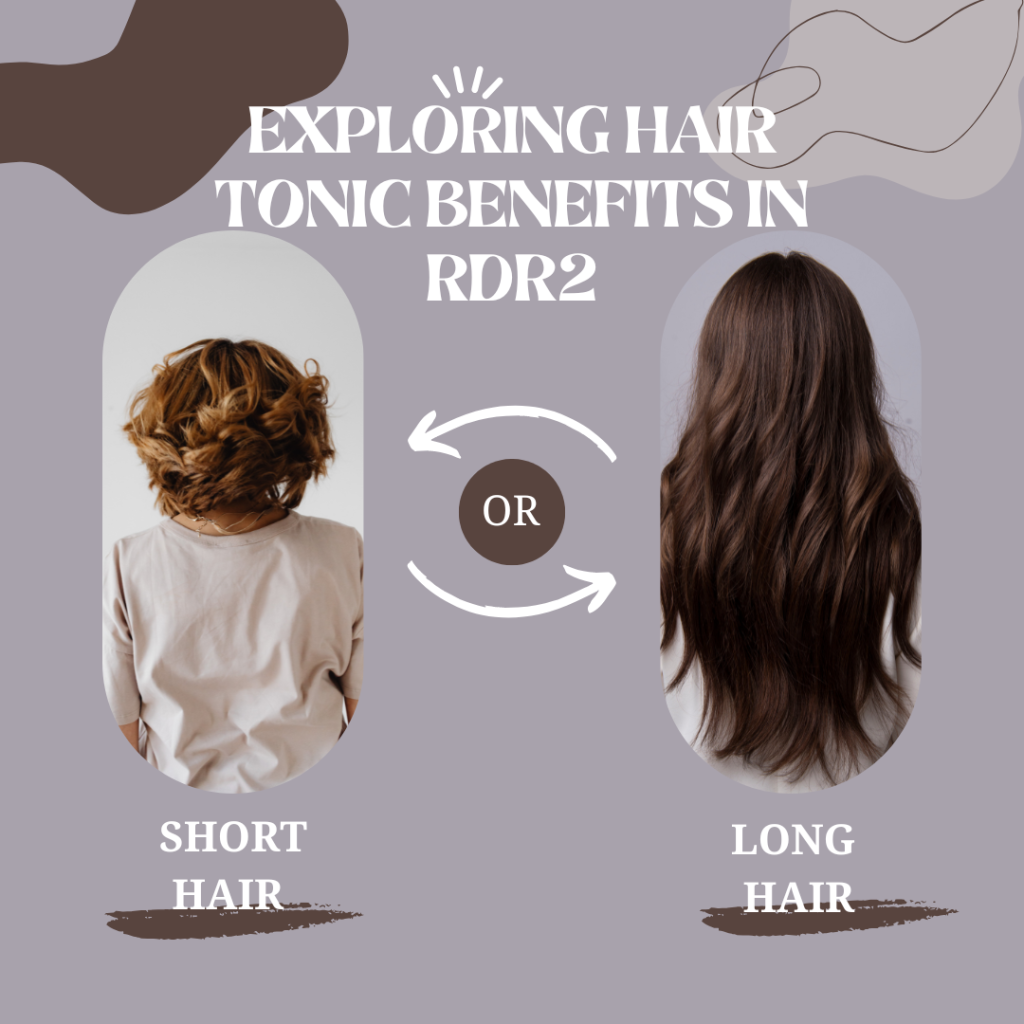 How To Use Hair Tonic Rdr2?